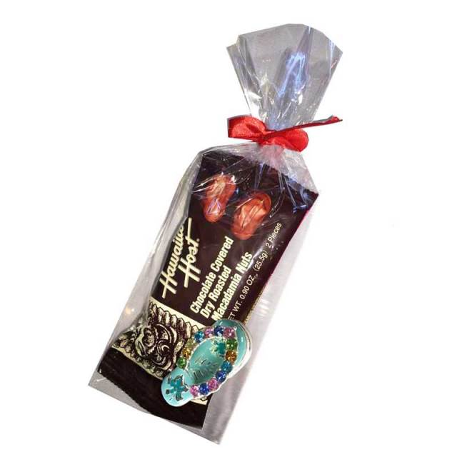 ホワイトデーギフトセット「サンダルマグネットクリップ＆チョコレート」