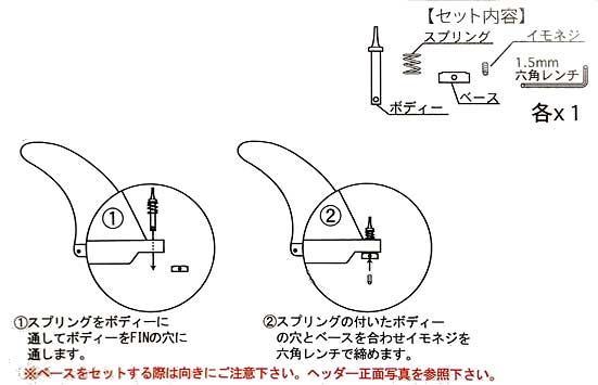 Quick Snap System 2　クイックスナップシステムツー/ サーフボードボードフィンねじ
