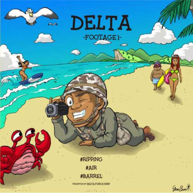 DELTA -footage1-　フッテージ1/サーフィンDVD