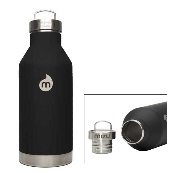 mizu　ミズ　水筒 V6　600ml　真空二層構造ステンレスウォーターボトル　ST Black