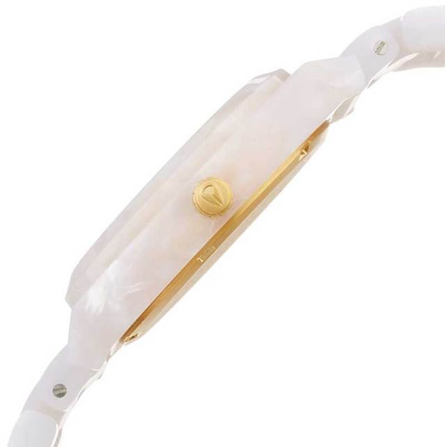 NIXON TIME TELLER ACETATE ホワイトグラニット/ゴールド NIXON ニクソン腕時計 THE TIME TELLER ACETATE WHITE GRANITE