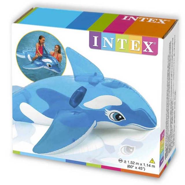 INTEX　インテックス　リルホエールライドオン 152×114cm 58523/浮き輪　フロート