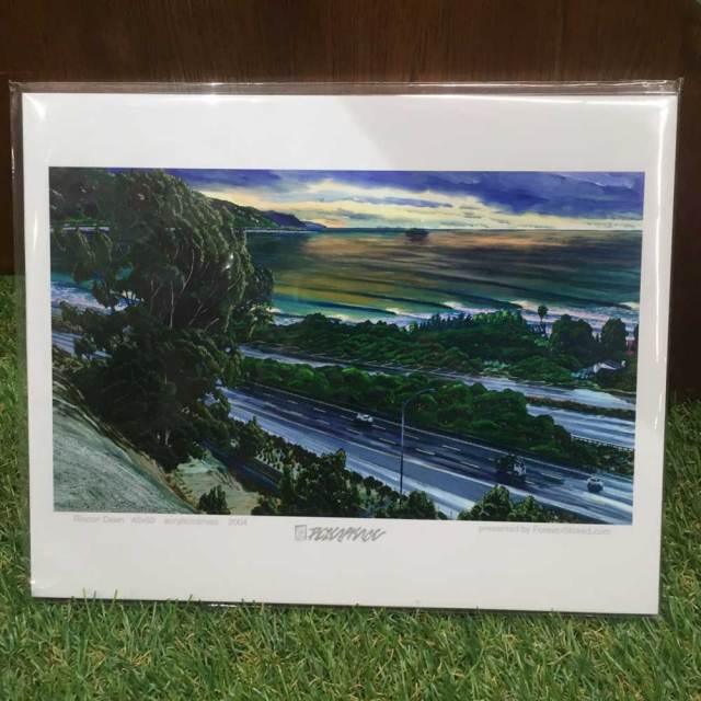 絵画 CALIFORNIA COLLECTION カリフォルニアコレクション　 Peter Pierce RINCON DAWN/サーフアート　プリントアート
