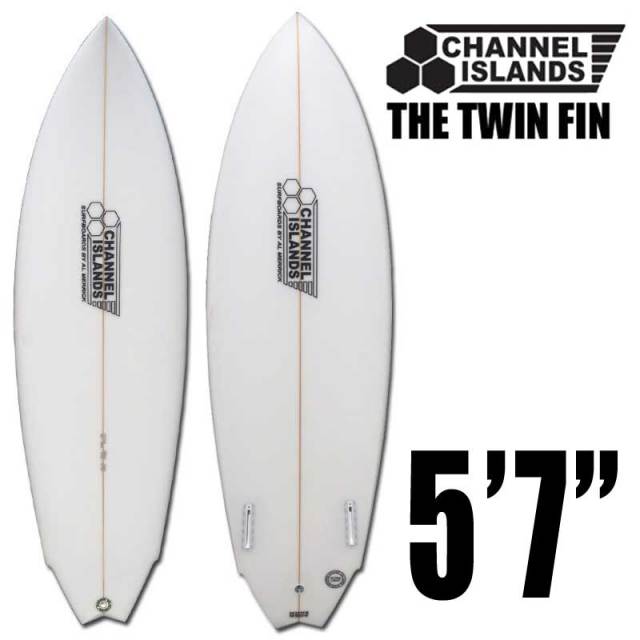 サーフボードCHANNEL ISLANDS チャンネルアイランド THE TWIN FIN 5'7