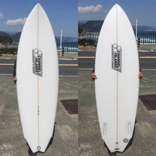 サーフボードCHANNEL ISLANDS　チャンネルアイランド　THE TWIN FIN 5'7