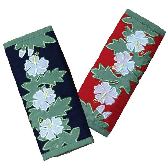 ハワイアンキルト Hawaiian Quilt シートベルトカバー/カーアクセサリー