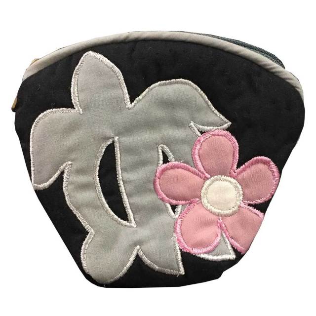 ハワイアンキルト　Hawaiian Quilt　ホヌ柄コインケース　/財布　小銭入れ　小物入れ　がま口