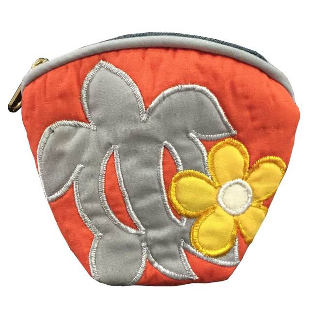 ハワイアンキルト Hawaiian Quilt ホヌ柄コインケース /財布