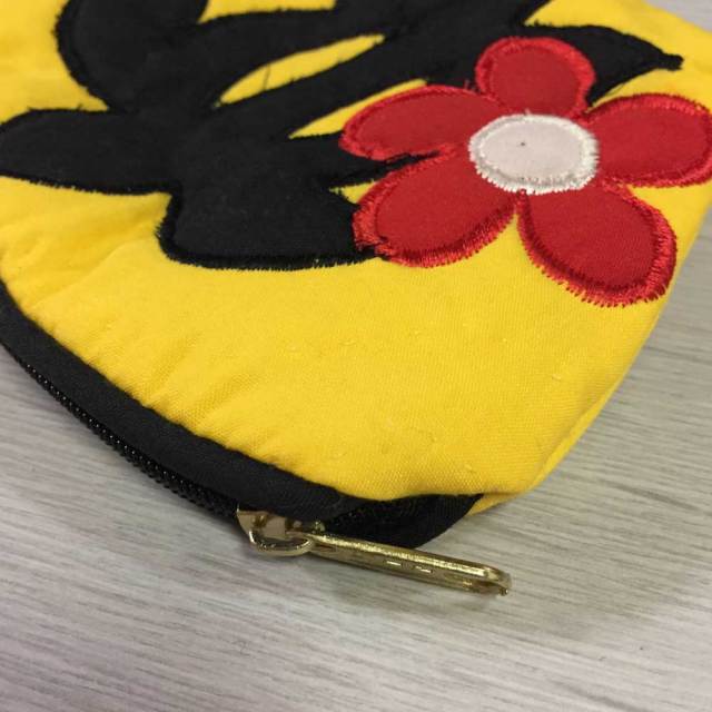 ハワイアンキルト　Hawaiian Quilt　ホヌ柄コインケース　/財布　小銭入れ　小物入れ　がま口