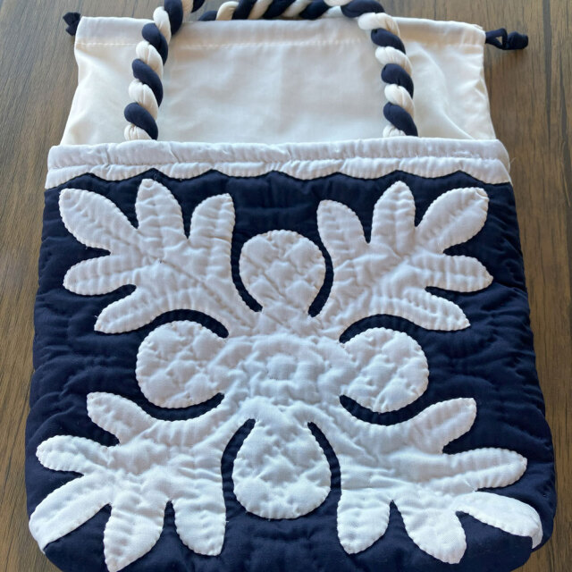 ハワイアンキルト ハンドバッグ/Hawaiianquilt レディースバッグ　手提げ