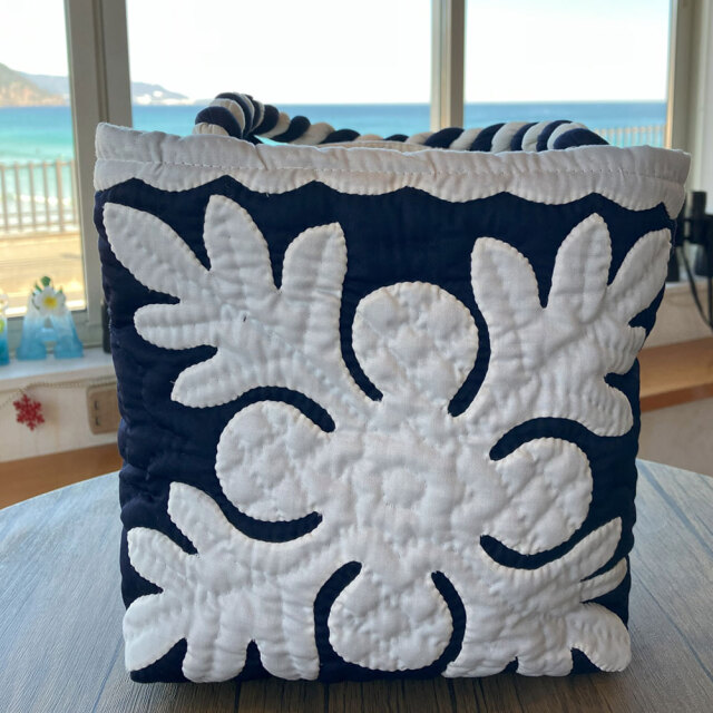 ハワイアンキルト ハンドバッグ/Hawaiianquilt レディースバッグ　手提げ