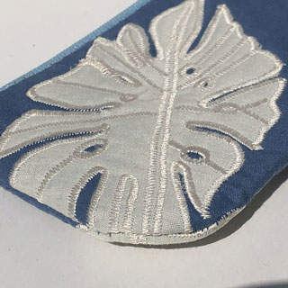 ハワイアンキルト Hawaiian Quilt リーフ柄ペンケース /筆入れ 小物