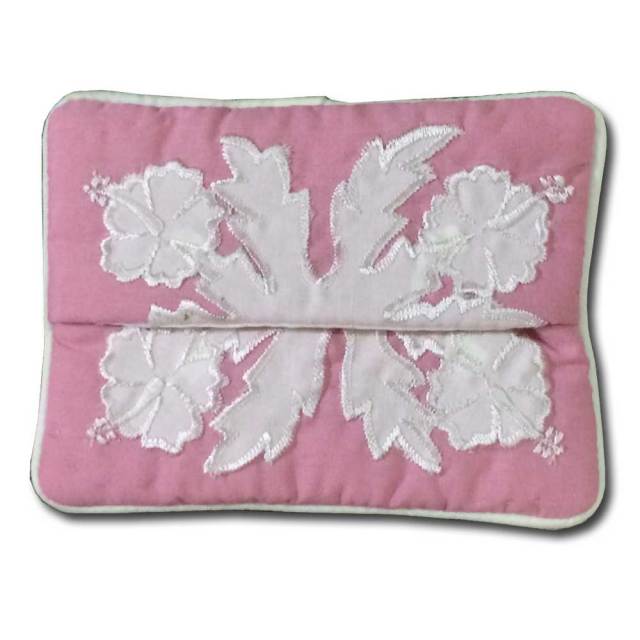 ハワイアンキルト Hawaiian Quilt ハイビスカス　ポケットティッシュケース　/インテリア雑貨　ハワイアン雑貨　インテリア　小物