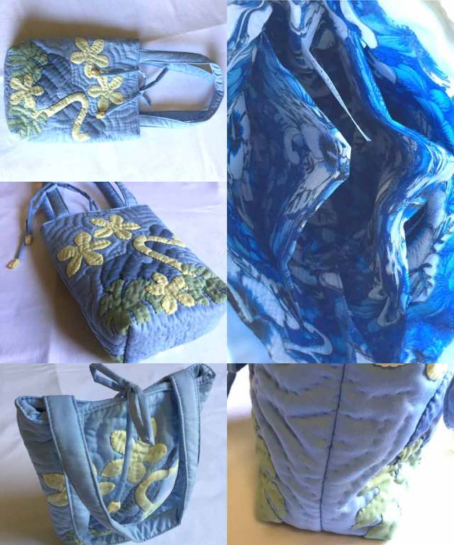 ハワイアンキルト Hawaiian Quilt モンステラショルダーバッグ レディース 雑貨