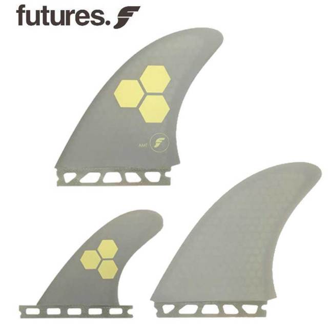 【送料無料】FUTURES FIN RTM HEX FAMT GREY 3FINS ハイパフォーマンスフィン / トライフィン ショートボードフィン サーフィン
