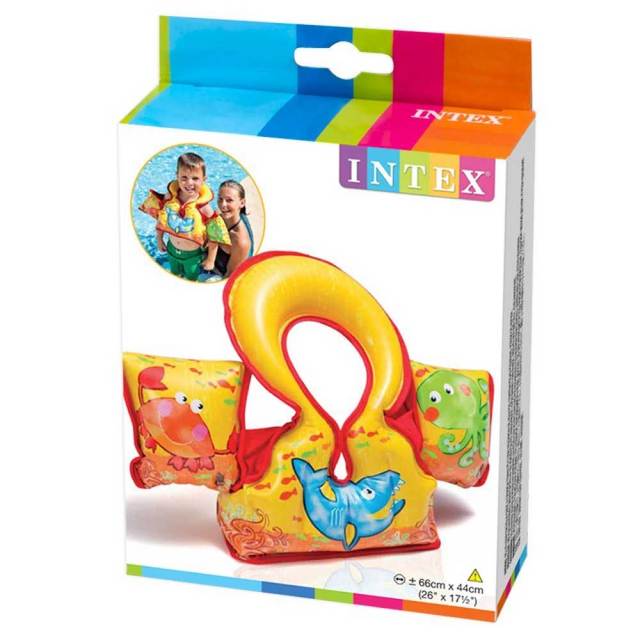 INTEX　インテックス　浮き輪 アクアベスト 66×44cm 58673