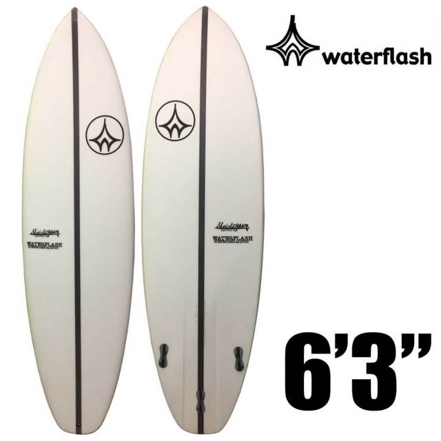 【送料無料】WaterFlash　ウォーターフラッシュ　サーフボード　ショートボード　EPSモデル　6’3/FCS2　トライ