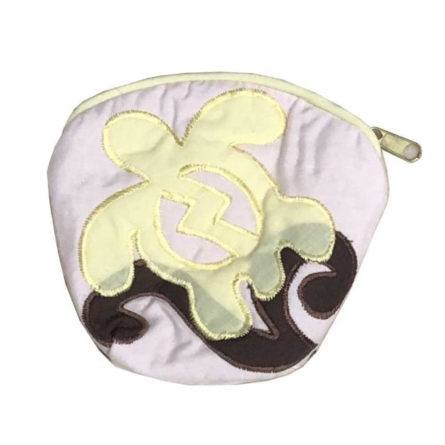 ハワイアンキルト　Hawaiian Quilt　ホヌ柄コインケース　/財布　小銭入れ　小物入れ