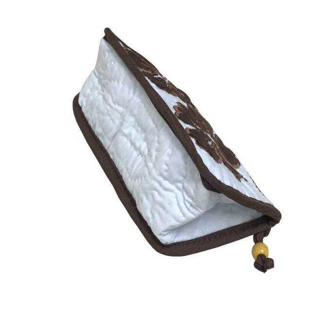 ハワイアンキルト Hawaiian Quilt ハイビスカスペンケース　ポーチ　内側ダブルチャック/レディースポーチ　筆箱　ハワイアン雑貨