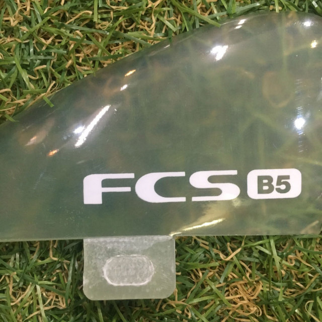 FCS フィン B5 Bonzer  PG パフォーマンスグラス  QUAD 4フィン　CLEAR/ショートボードフィン