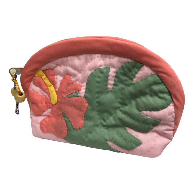 ハワイアンキルト Hawaiian Quilt ハイビスカスポーチ/化粧ポーチ 小物