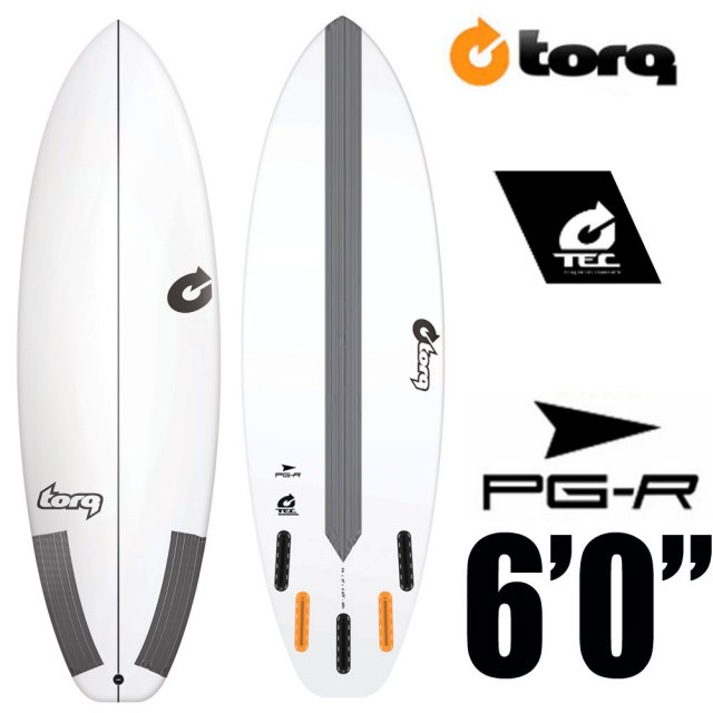 TORQ Surfboard　トルクサーフボード　PG-R　6'0/ピージーアール　エポキシ　ショートボード