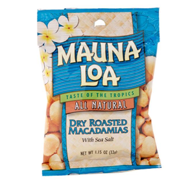 ハワイアンホースト マウナロア 塩味 マカデミア ナッツ Sサイズ 32g Hawaiian Host おつまみ パーティー プチギフト バレンタイン