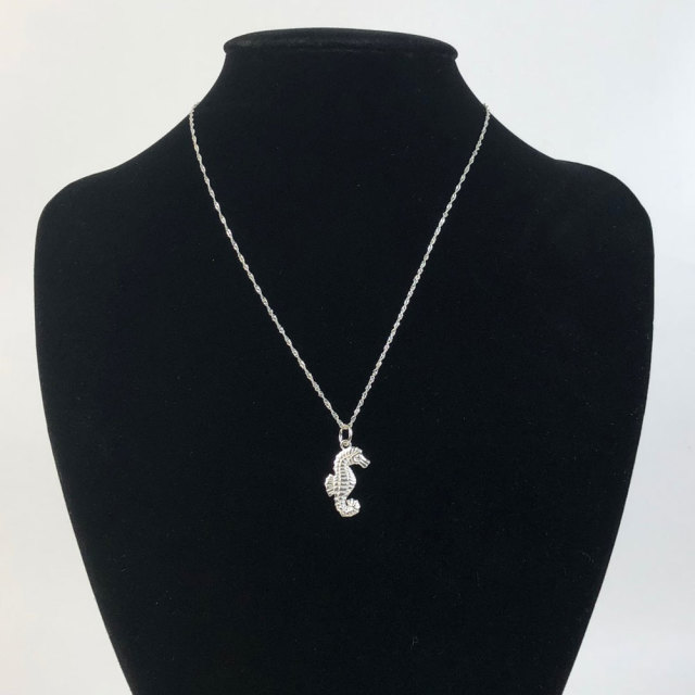 コアウッド タツノオトシゴ ネックレス シルバー silver925 コアウッド タツノオトシゴ ネックレス シルバー silver925