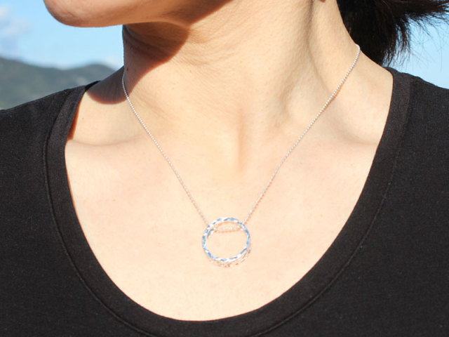 ハワイアンジュエリー ネックレス チェーン付き ペンダント ダブル