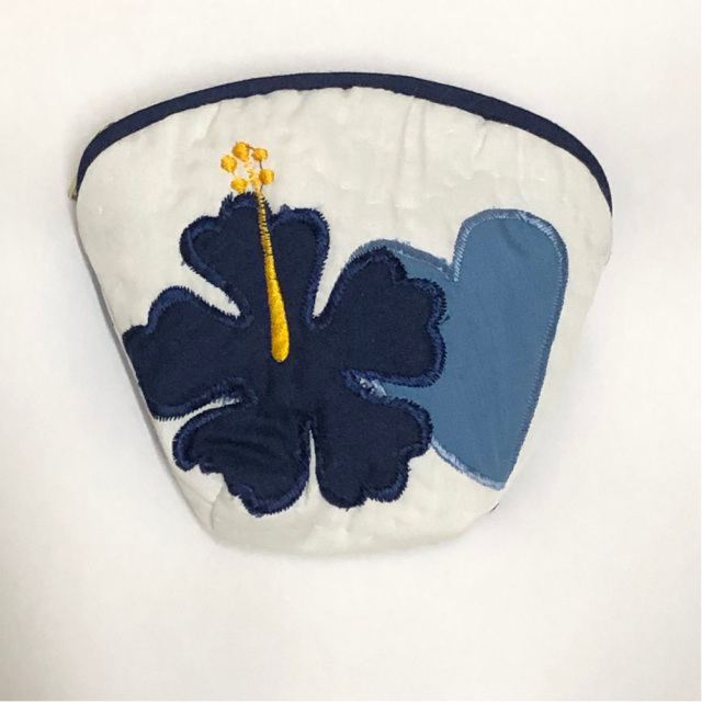 ハワイアンキルト Hawaiian Quilt ハイビスカスコインケース 小銭入れ 財布 レディース ギフト プレゼント かわいい