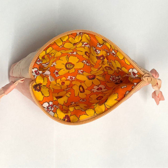 ハワイアンキルト　ポーチ　フラガール オーダー ハワイアンキルトバッグポーチ巾着フラガール オーダー