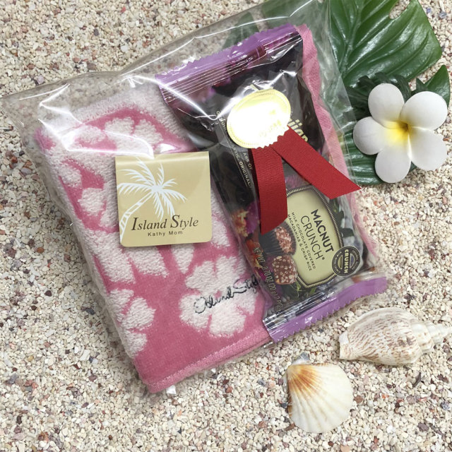 アイランドスタイル キャシーマムハンドタオル×ハワイアンホースト