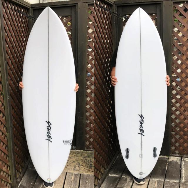 ショートボード STACEY SURFBOARDS ステイシー サーフボード ブレットツイン 5'5