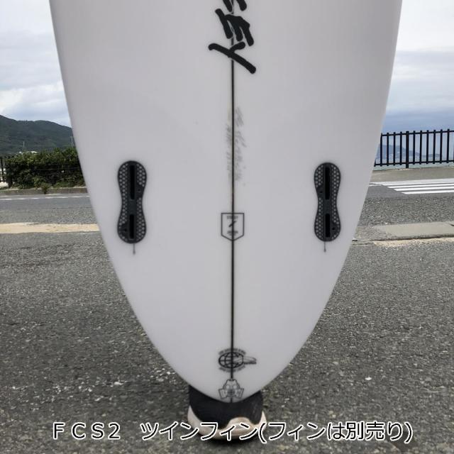 ショートボード STACEY SURFBOARDS ステイシー サーフボード ブレットツイン 5'5