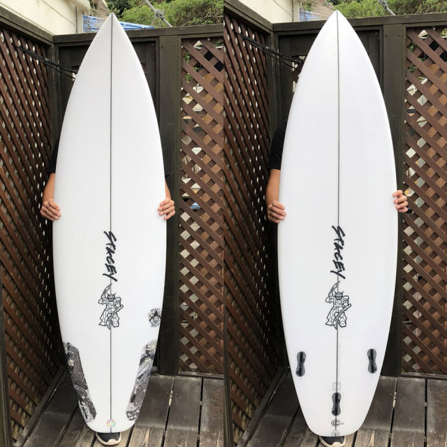 ショートボード ステイシー サーフボード ウェーブスレーブ スリムディムス 5'9" STACEY SURFBOARDS WAVESLAVE-SLIMDIMS オーダー可