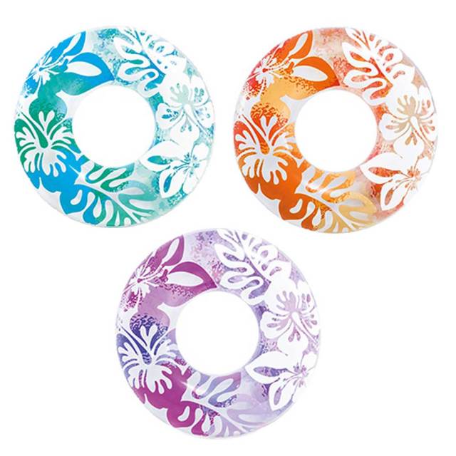 INTEXインテックスクリアカラーチューブ 91cm 59251SWIM RING