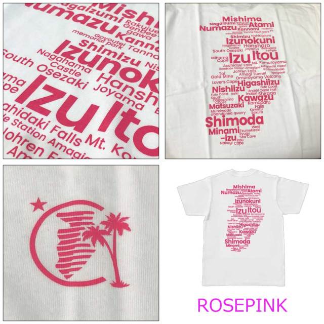 Tシャツ オリジナル メンズ レディース 半袖 伊豆ジオタイポグラフィー Tシャツ IZU GEO typography Tee