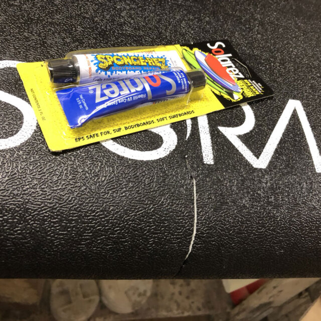 ソーラーレズ ソフトボード専用リペアキット SOLAREZ soft board repair KIT EPS SAFE