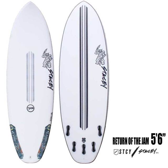ショートボード STACEY SURFBOARDS RETURN OF THE JAM 5'6 ステイシー サーフボード リターンオブザジャム
