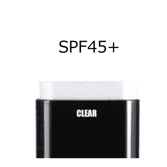 Vertra バートラ 日焼止め フェイススティック SPF45+ クリア
