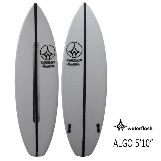 ショートボード サーフボード ウォーターフラッシュ アルゴ 5'10" WaterFlash ALGO FCS2 トライフィンスカッシュテール サーフィン