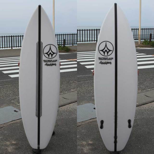 ショートボード サーフボード ウォーターフラッシュ アルゴ 5'10" WaterFlash ALGO FCS2 トライフィンスカッシュテール サーフィン