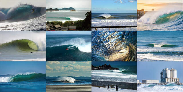 2026 Surfing Photo Calendar 日本の波 サーフィンフォトカレンダー Through The Year Keep Surfing