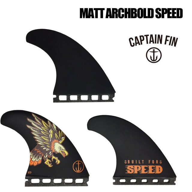 ショートボード用フィン CAPTAIN FIN CO. キャプテンフィン MATT ARCHBOLD SPEED