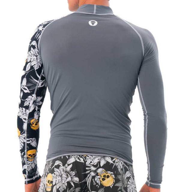 69slam　MEN RASH VEST メンズラッシュガード WILD GARDEN MRLWGN_PA