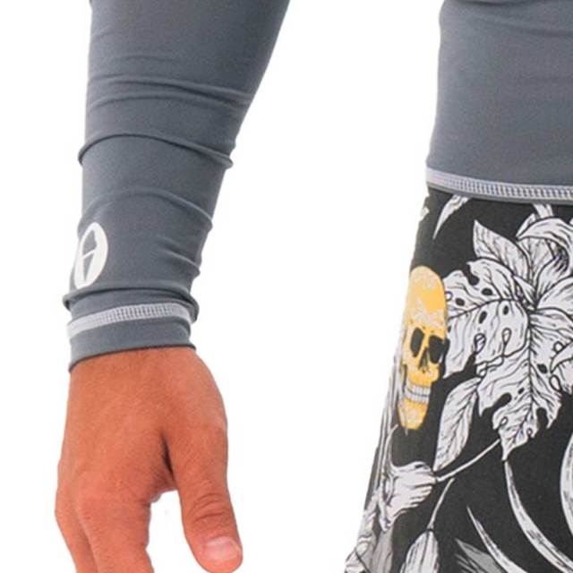 69slam　MEN RASH VEST メンズラッシュガード WILD GARDEN MRLWGN_PA