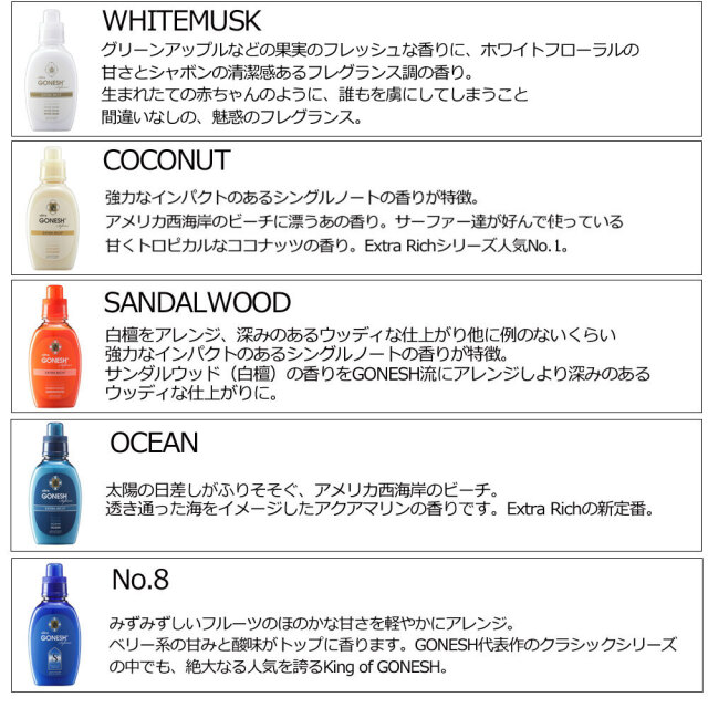 GONESH Softener ガーネッシュウルトラソフナー 洗濯用柔軟剤 600ml