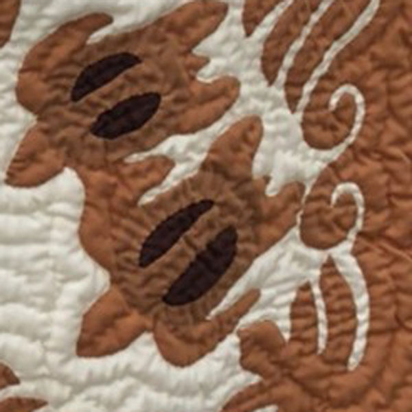 ハワイアンキルト　ホヌ柄　タペストリー　大判 Hawaiian quilt ハワイアンキルトタペストリー ホヌフラワー 152
