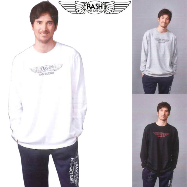 Rash ラッシュ 羽フロント メンズ ロングスリーブティシャツ Long Tee ロンティ 男性用tシャツ ラッシュウェットスーツ サーフィン Rash ラッシュ 羽フロント メンズ ロングスリーブティシャツ Long Tee ロンティ 男性用tシャツ ラッシュウェットスーツ サーフィン