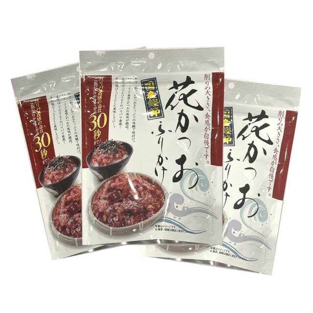 花かつおふりかけ 35g 3個セット ふりかけ ご飯のお供 国産鰹節